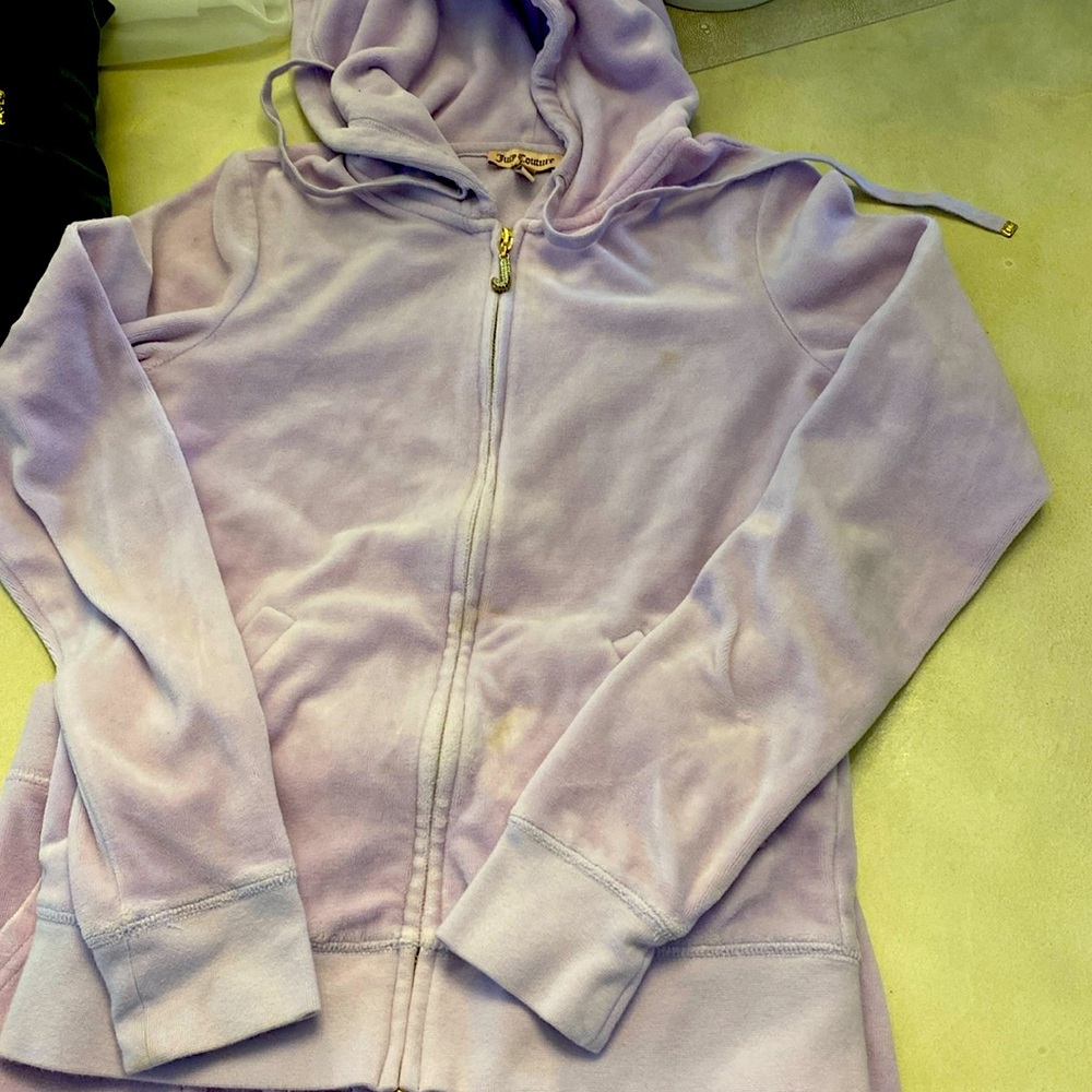juicy couture Y2K light purple track set